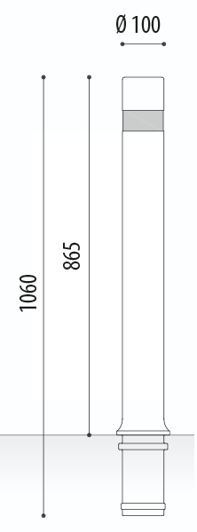 mesure les bornes écho fixes semi-flexibles