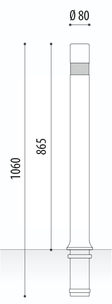 borne fixe aflex mesure 80 borne fixe aflex mesure 80
